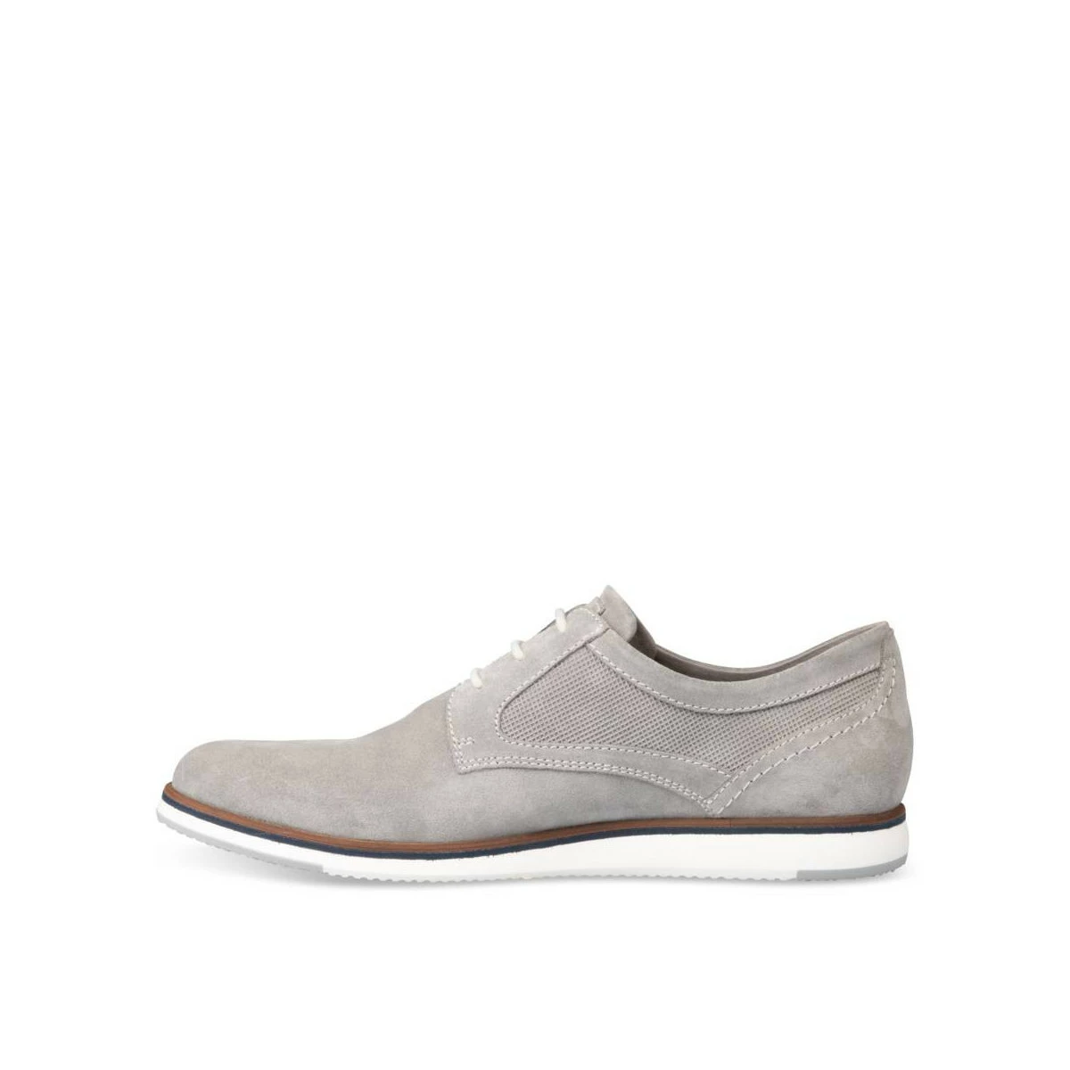 Derbies GRIS DENIM SIDE CUIR 6 Derbies GRIS DENIM SIDE CUIR – Image 4