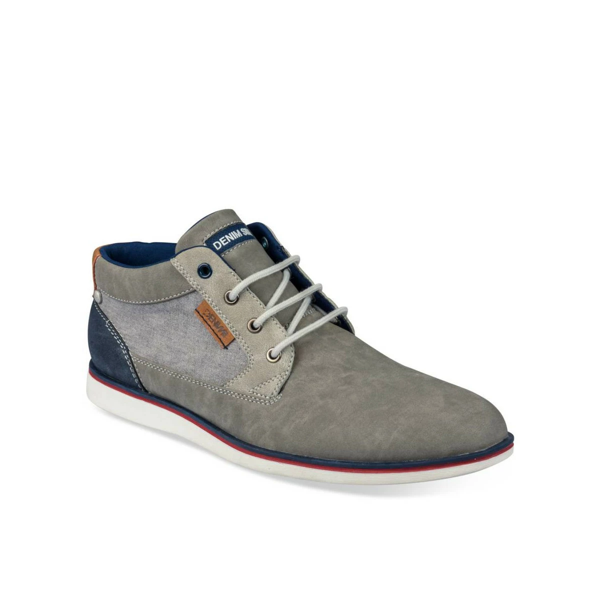 Derbies GRIS DENIM SIDE 3 Derbies GRIS DENIM SIDE