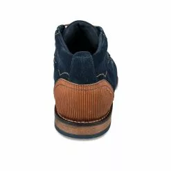 Derbies MARINE B-BLAKE CUIR -Mocassins et bateaux boutique derbies marine b blake cuir 2