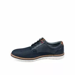 Derbies MARINE DENIM SIDE -Mocassins et bateaux boutique derbies marine denim side 3