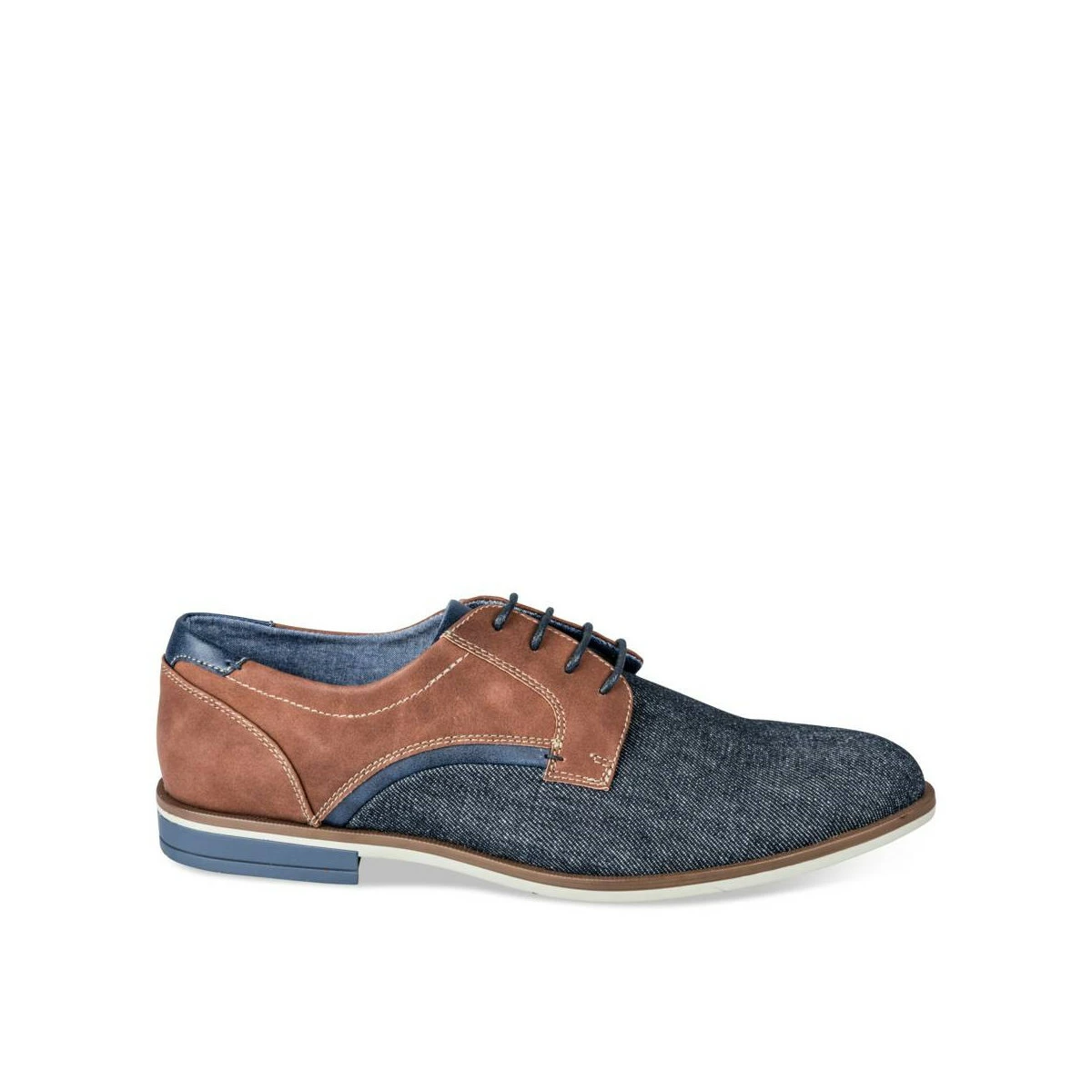 Derbies MARINE DENIM SIDE 4 Derbies MARINE DENIM SIDE – Image 2