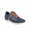 Derbies MARINE DENIM SIDE CUIR