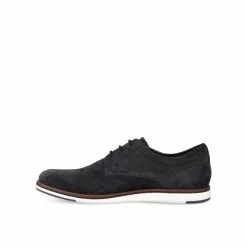 Derbies MARINE DENIM SIDE CUIR -Mocassins et bateaux boutique derbies marine denim side cuir 18