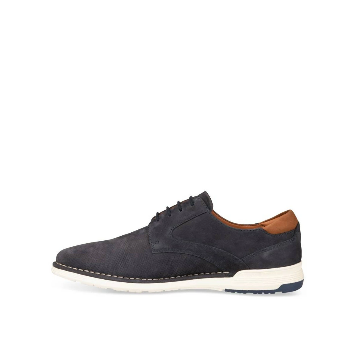 Derbies MARINE DENIM SIDE CUIR 6 Derbies MARINE DENIM SIDE CUIR – Image 4