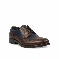 Derbies MARRON B-BLAKE CUIR