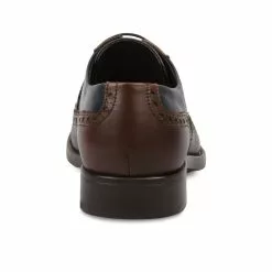 Derbies MARRON B-BLAKE CUIR -Mocassins et bateaux boutique derbies marron b blake cuir 102