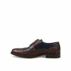 Derbies MARRON B-BLAKE CUIR -Mocassins et bateaux boutique derbies marron b blake cuir 103