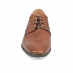 Derbies MARRON B-BLAKE CUIR -Mocassins et bateaux boutique derbies marron b blake cuir 24