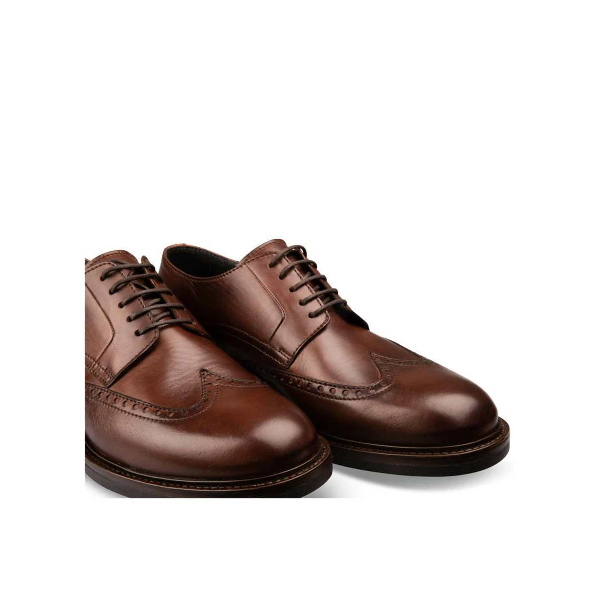 Derbies MARRON B-BLAKE CUIR 7 Derbies MARRON B-BLAKE CUIR – Image 5