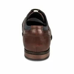 Derbies MARRON B-BLAKE CUIR -Mocassins et bateaux boutique derbies marron b blake cuir 52
