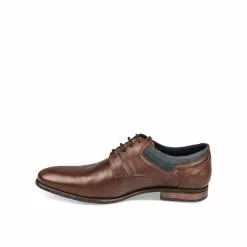 Derbies MARRON B-BLAKE CUIR -Mocassins et bateaux boutique derbies marron b blake cuir 53