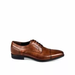Derbies MARRON B-BLAKE CUIR -Mocassins et bateaux boutique derbies marron b blake cuir 61