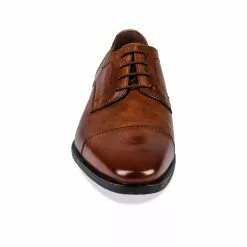 Derbies MARRON B-BLAKE CUIR -Mocassins et bateaux boutique derbies marron b blake cuir 64