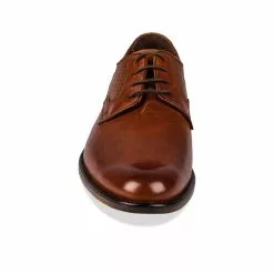 Derbies MARRON B-BLAKE CUIR -Mocassins et bateaux boutique derbies marron b blake cuir 69