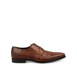 Derbies MARRON B-BLAKE CUIR 8 Derbies MARRON B-BLAKE CUIR -Mocassins et bateaux boutique derbies marron b blake cuir 76