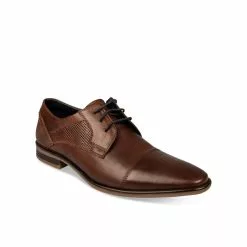 Derbies MARRON B-BLAKE CUIR