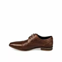 Derbies MARRON B-BLAKE CUIR -Mocassins et bateaux boutique derbies marron b blake cuir 93