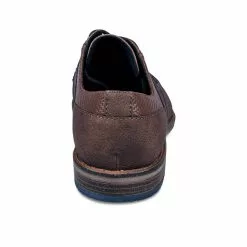 Derbies MARRON DENIM SIDE -Mocassins et bateaux boutique derbies marron denim side 2