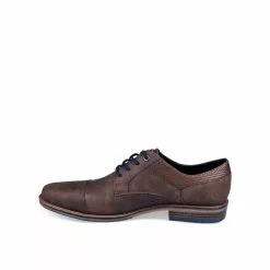 Derbies MARRON DENIM SIDE -Mocassins et bateaux boutique derbies marron denim side 3