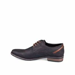 Derbies MARRON DENIM SIDE -Mocassins et bateaux boutique derbies marron denim side 8