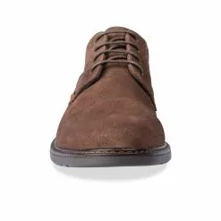 Derbies MARRON DENIM SIDE CUIR -Mocassins et bateaux boutique derbies marron denim side cuir 10