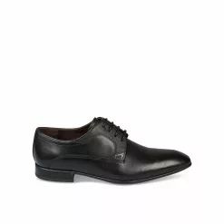 Derbies NOIR B-BLAKE CUIR -Mocassins et bateaux boutique derbies noir b blake cuir 113