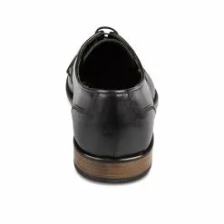 Derbies NOIR B-BLAKE CUIR -Mocassins et bateaux boutique derbies noir b blake cuir 174