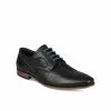 Derbies NOIR B-BLAKE CUIR -Mocassins et bateaux boutique derbies noir b blake cuir 194