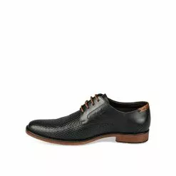 Derbies NOIR B-BLAKE CUIR -Mocassins et bateaux boutique derbies noir b blake cuir 68