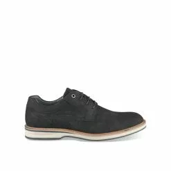 Derbies NOIR DENIM SIDE