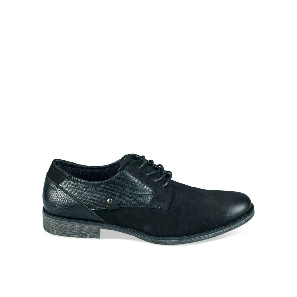 Derbies NOIR DENIM SIDE 4 Derbies NOIR DENIM SIDE – Image 2