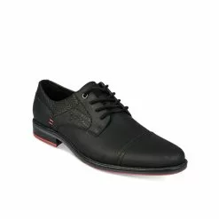 Derbies NOIR DENIM SIDE