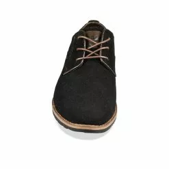 Derbies NOIR DENIM SIDE CUIR -Mocassins et bateaux boutique derbies noir denim side cuir 11