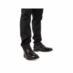 Derbies NOIR DENIM SIDE CUIR -Mocassins et bateaux boutique derbies noir denim side cuir 6