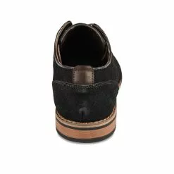 Derbies NOIR DENIM SIDE CUIR -Mocassins et bateaux boutique derbies noir denim side cuir 9