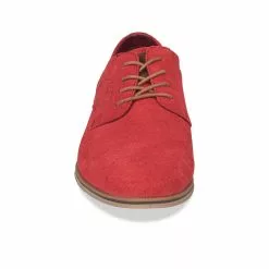 Derbies ROUGE B-BLAKE CUIR -Mocassins et bateaux boutique derbies rouge b blake cuir 4