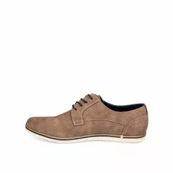Derbies TAUPE DENIM SIDE -Mocassins et bateaux boutique derbies taupe denim side 3