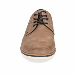Derbies TAUPE DENIM SIDE -Mocassins et bateaux boutique derbies taupe denim side 4