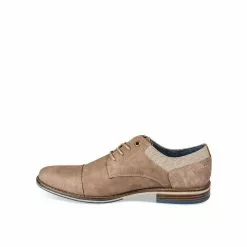 Derbies TAUPE DENIM SIDE -Mocassins et bateaux boutique derbies taupe denim side 8