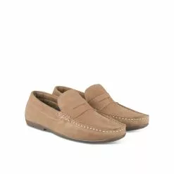 Mocassins BEIGE MEGIS CASUAL 11 Mocassins BEIGE MEGIS CASUAL -Mocassins et bateaux boutique mocassins beige megis casual 40