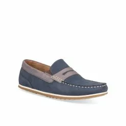 Mocassins BLEU CAPE BOARD CUIR