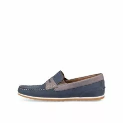 Mocassins BLEU CAPE BOARD CUIR 10 Mocassins BLEU CAPE BOARD CUIR -Mocassins et bateaux boutique mocassins bleu cape board cuir 9