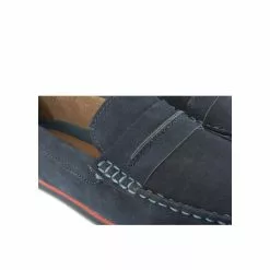 Mocassins BLEU MEGIS CASUAL -Mocassins et bateaux boutique mocassins bleu megis casual 10