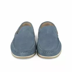 Mocassins BLEU MEGIS CASUAL -Mocassins et bateaux boutique mocassins bleu megis casual 2