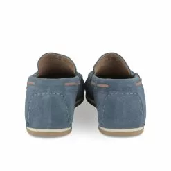 Mocassins BLEU MEGIS CASUAL -Mocassins et bateaux boutique mocassins bleu megis casual 3