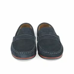 Mocassins BLEU MEGIS CASUAL -Mocassins et bateaux boutique mocassins bleu megis casual 8