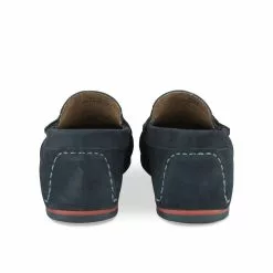 Mocassins BLEU MEGIS CASUAL -Mocassins et bateaux boutique mocassins bleu megis casual 9