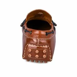 Mocassins COGNAC CAPE BOARD CUIR -Mocassins et bateaux boutique mocassins cognac cape board cuir 2