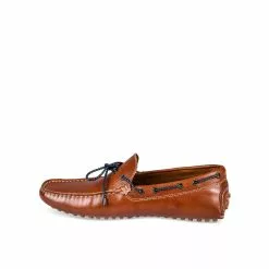 Mocassins COGNAC CAPE BOARD CUIR -Mocassins et bateaux boutique mocassins cognac cape board cuir 3