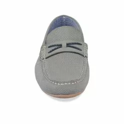 Mocassins GRIS CAPE BOARD CUIR 11 Mocassins GRIS CAPE BOARD CUIR -Mocassins et bateaux boutique mocassins gris cape board cuir 13